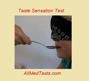 taste sensation test