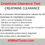 Creatinine Clearance Test: Principle, Procedure & Results